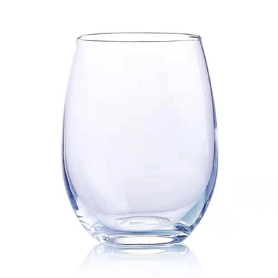 Przezroczyste bezołowiowe szklanki do wody pitnej szklanka na jajka 420 ml szkła