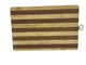 Trwała prostokątna bambusowa deska do krojenia z pierścieniem