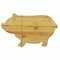 Niestandardowa 35x19cm 24 Bambusowa deska do krojenia w kształcie świni