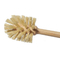 Naturalne włosie sizalowe Drewniana szczotka do szorowania łazienki Bambusowa szczotka do czyszczenia toalet