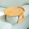 Drewniany bambusowy zacisk stołowy z tacą 13 &quot;X 10,5&quot; na projekt