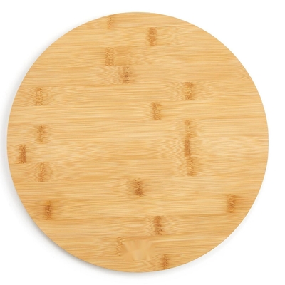 Kuchnia Bambusowa okrągła deska do krojenia do krojenia pizzy o średnicy 30 cm