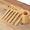 30x6cm Zestaw kuchennej łopatki do garnków Higieniczne bambusowe przybory kuchenne