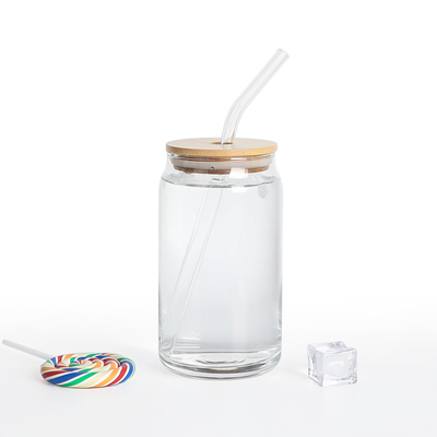 Sublimacyjne Puste Bambusowe Szklanki Wody Pitnej Butelka Tumbler 16oz